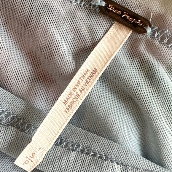 Free People Maxi Dress Blue Floral - Picture 6 of 6